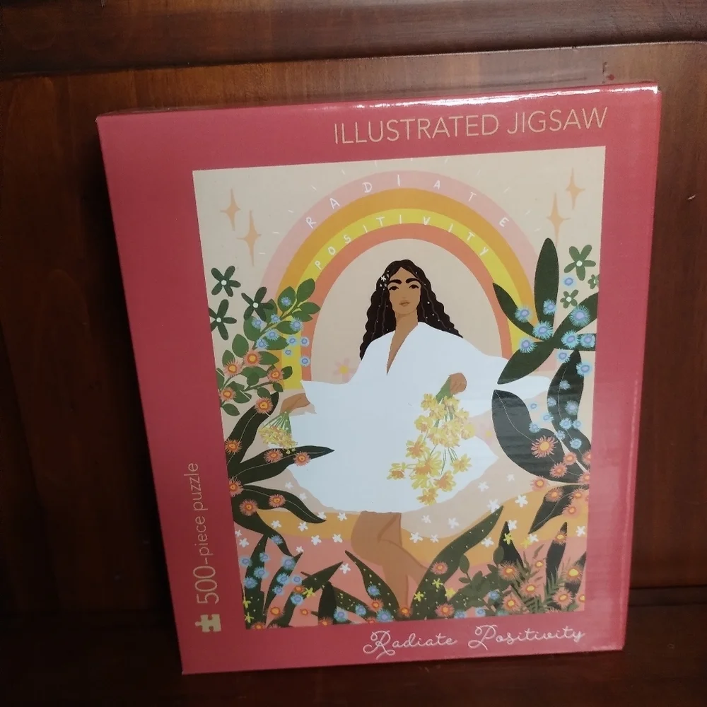 New 3 Lot Of Illustrated Jigsaw Puzzle Set